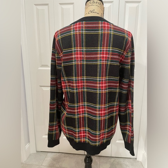 J. Crew Tartan Jacquard Pullover Sweater - Picture 8 of 16